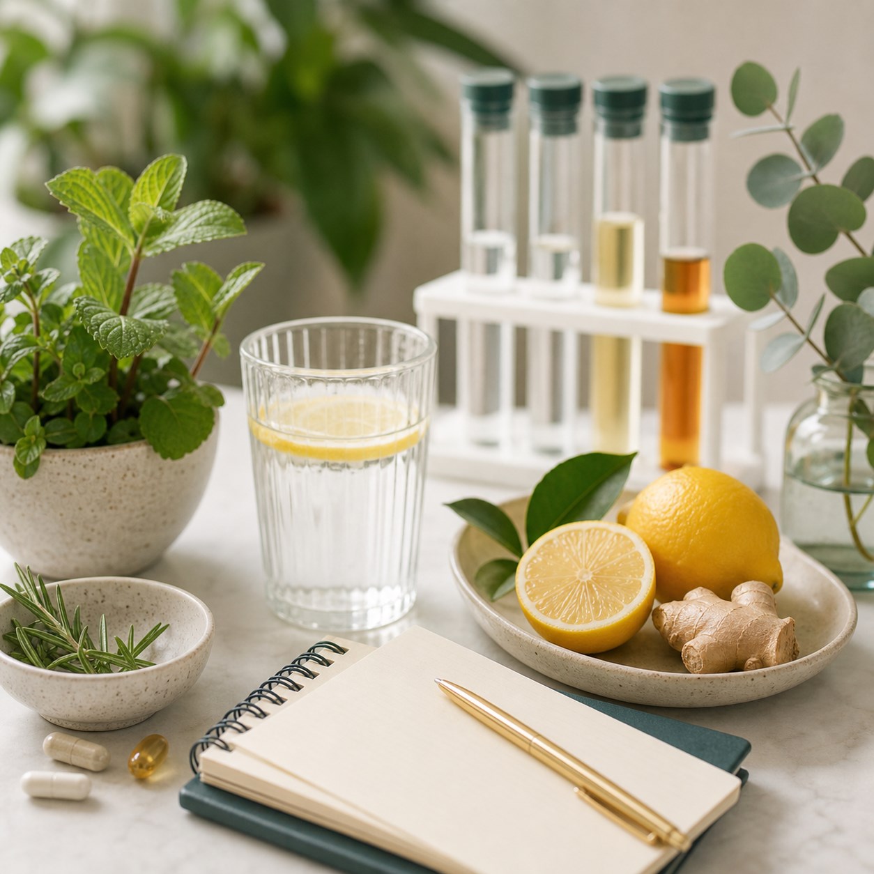 Personalized health notes and nutritional components